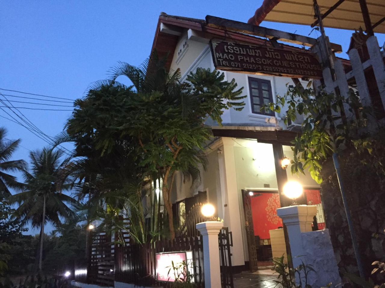 Mao Phasok Riverside Guesthouse Luang Prabang Eksteriør bilde
